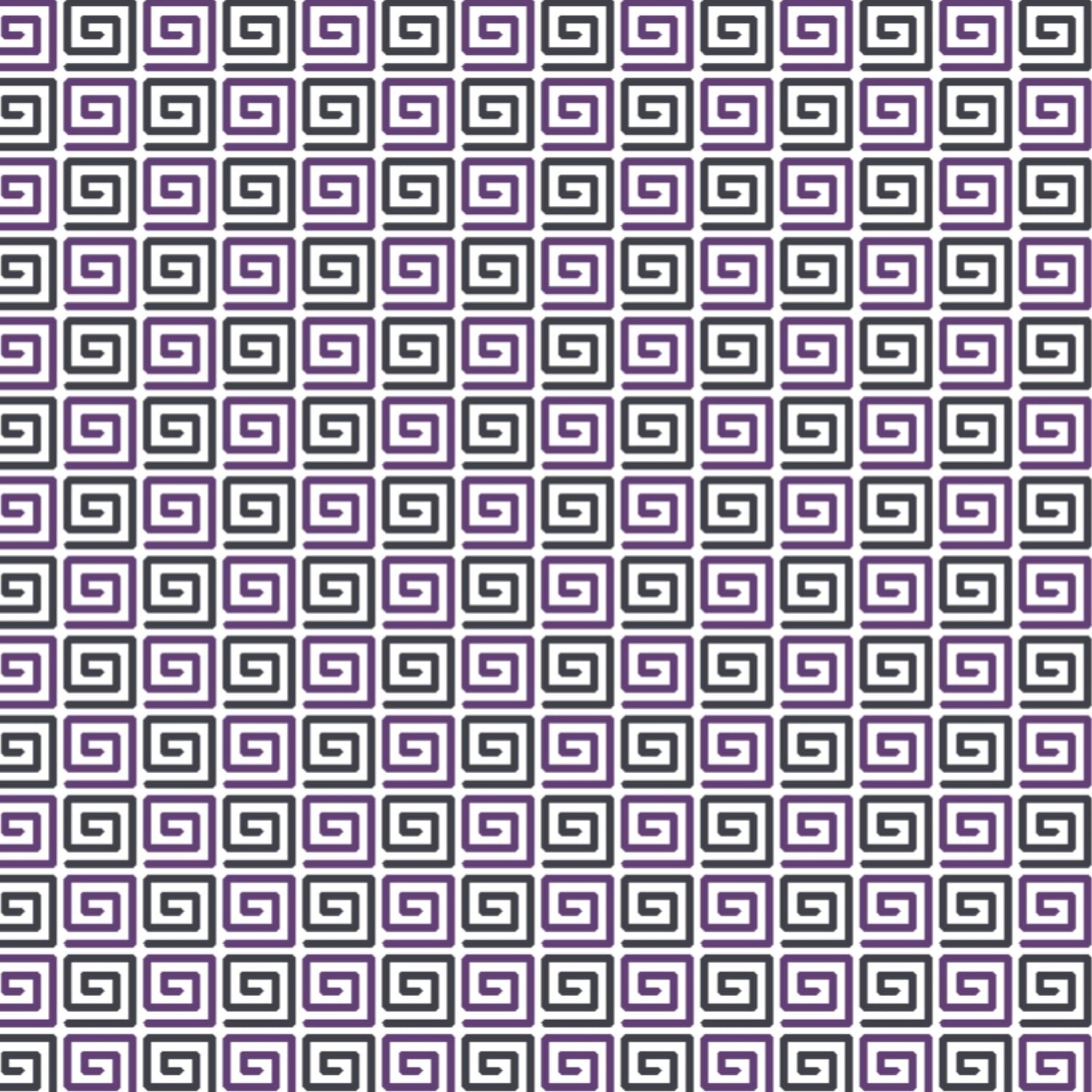 Square Spiral Print Long Sleeve Polo – 95169 (Modern Fit)